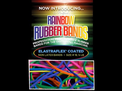 Voir la vidéo de 300 Elastiques Rainbow  -  Taille 19 - Multicolor