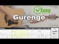 (FREE TAB) Gurenge 紅蓮華 (Easy Version) - LiSA | Fingerstyle Guitar | TAB + Chords + Lyrics