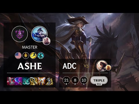 Ashe ADC vs Samira - NA Master Patch 11.24