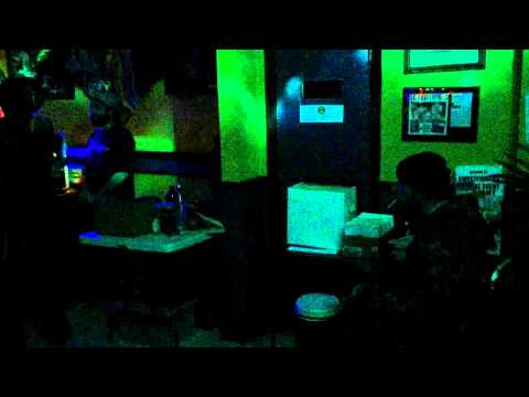 Luv Fyah & Ras Amlak chant on Brizion Riddim at Sound Sanctuary Oakland 12-27-2014