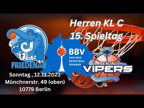 Herren KL C [15. Spieltag] Friedenauer TSC 3 (Ab) gegen Berlin Vipers