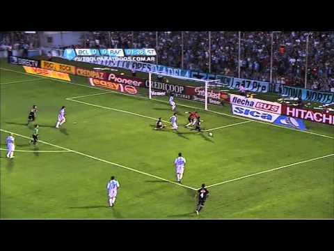 Ocasión Velazquez. Belgrano 0 Rafaela 0. Fecha 13. Torneo Final 2013. Fútbol Para Todos.