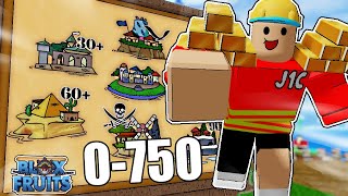 (lvl 0 to lvl 750 locations) The Best Guide to Level Up in The OLD WORLD! | Blox Fruit