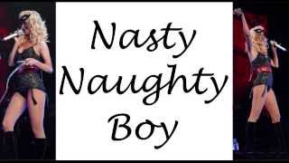 Christina Aguilera - Nasty Naughty Boy (Lyrics On Screen)