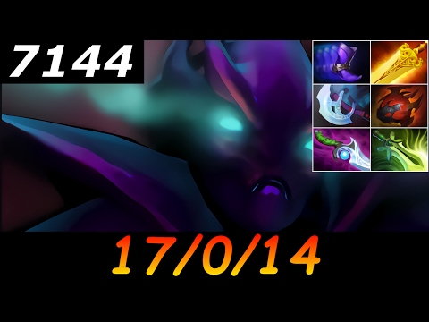 Dota 2 Spectre 7144 MMR 17/0/14 (Kills/Deaths/Assists) Ranked Full Gameplay