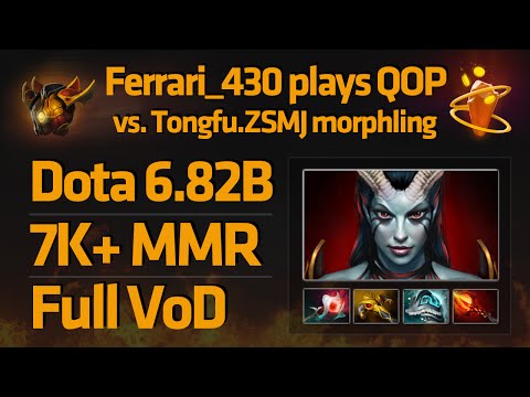 IG.Ferrari_430 plays QOP vs. TongFu.ZSMJ Morphling [6.82b | Full VOD]