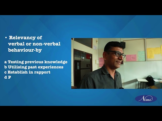Teaching practice PART- D