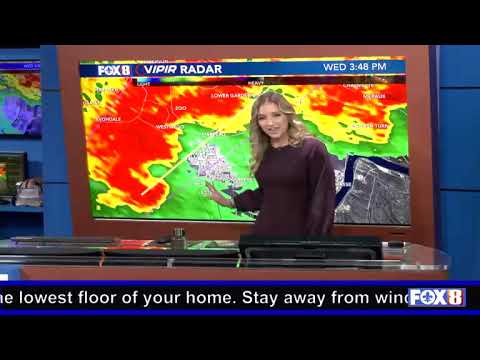 Severe Weather Coverage New Orleans December 14, 2022 Part 2