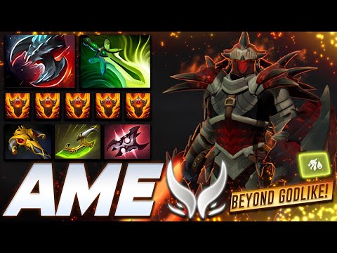 Ame Dragon Knight Beyond Godlike - Dota 2 Pro Gameplay [Watch & Learn]