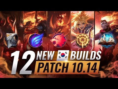 12 NEW BROKEN Korean Builds YOU SHOULD ABUSE in Patch 10.14 - League of Legends Season 10