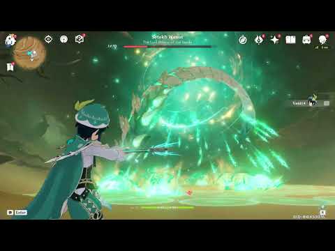 Venti Solo vs Setekh Wenut (new boss in 3.4) - No damage