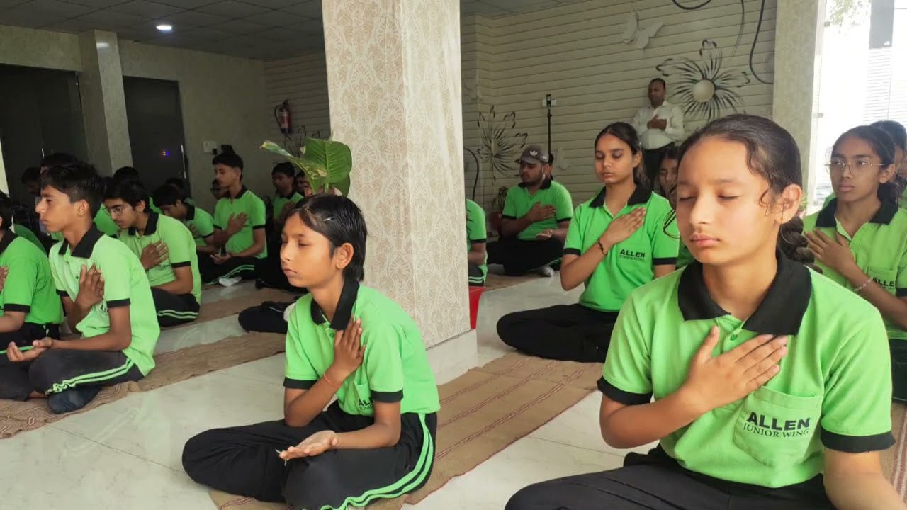 🌿 International Yoga Day Celebration 🌿Tallentian Officers' Academy, Karnal