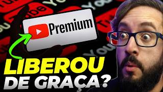YOUTUBE LIBEROU FUNÇÃO DO YOUTUBE PREMIUM DE GRAÇA!