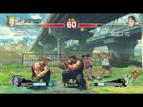 SSFIVAE~ Guile (GameOutttt) vs Ryu (jyobin) HD