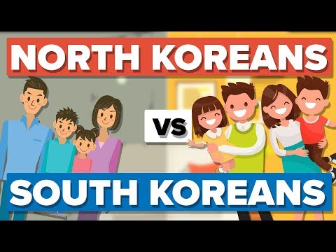 Average North Korean vs the Average South Korean - People Comparison