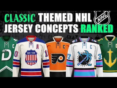 Classic Themed NHL Jersey Concepts Ranked!
