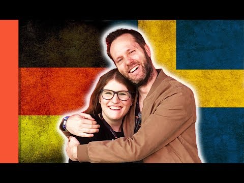 Language challenge - Swedish vs German #4 - Vidcon Europe 2019