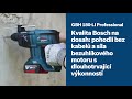 Video produktu Bosch Professional GBH 180 LI AKU vrtací kladivo 2× 18 V/4 Ah