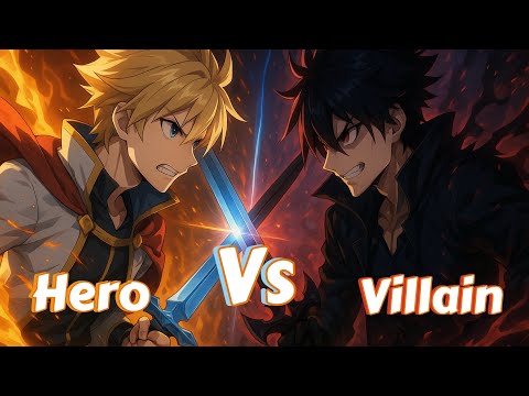 Nightcore - Hero vs Villain (Lyrics) | Epic Anime Battle Original Song