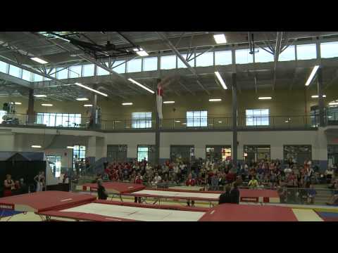 Trampoline Mens Senior Finals Denmark Anderson R1