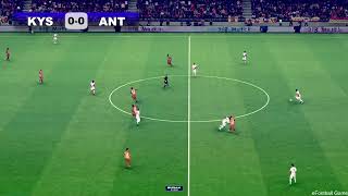 Kayserispor - Antalyaspor | eFootball 21 Türkçe Oyun