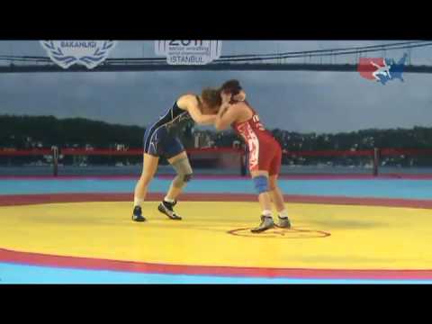 2011 Worlds Women 63kg - Elena Pirozhkova (USA) vs. Sandra Roa Velandia (COL)
