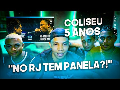 (SÓ MAROLA 😂)NEO, PIVETE, PEKE E WL ANALISAM À SEMI  DO ANIVERSÁRIO COLISEU - TIME NEO X TIME XAMUEL