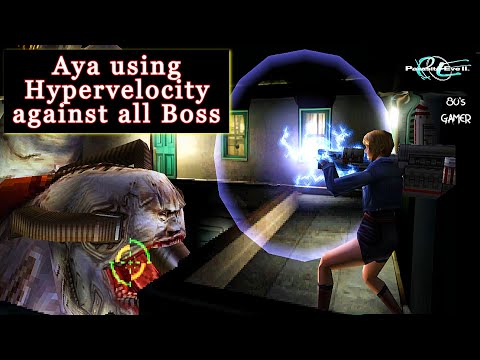 Parasite Eve II- Aya using Hypervelocity against all Boss