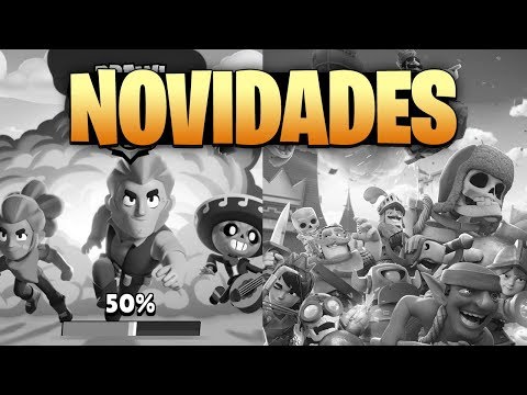 NOVIDADES de Brawl Stars e Clash Royale