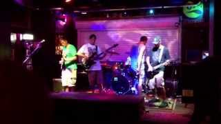 Simple Jack performs Indecision at Rackem Billiards during Red White and Brew 2013