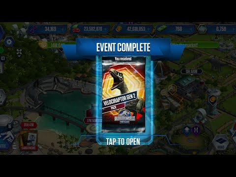 Velociraptor Gen 2 pack collected! || Jurassic World:The Game || ep 51