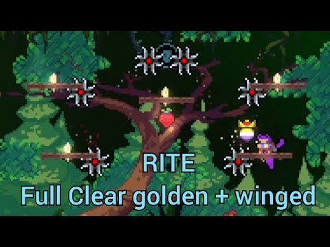 RITE Full Clear golden + winged golden (dashless)
