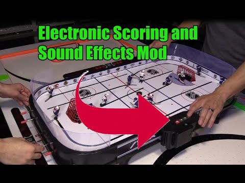 How to Mod Stiga Hockey Table with Electronic Scoring