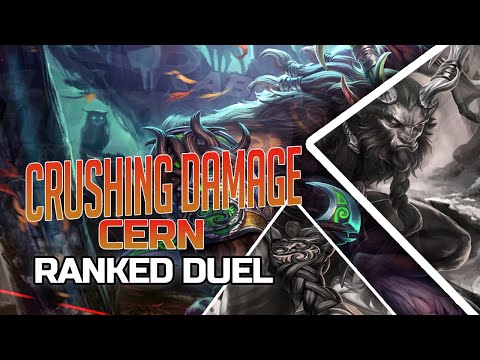 CERNUNNOS HAS ABSOLUTELY CRUSHING DAMAGE IN DUEL! | Cernunnos Ranked Duel - SMITE