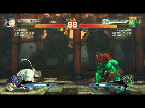 SSF4 AE LiangHuBBB ( Guile ) vs OverKill787 ( Sakura ) 2