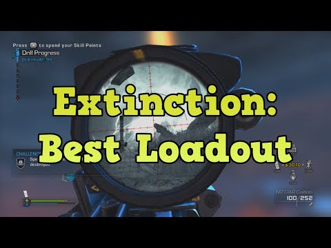 COD Ghosts Extinction - Best loadout (Class, Pistol and Abilities)