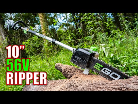 MORE LENGTH - EGO Power+ 56V 10" Pole Saw Kit Review [MPS1001]