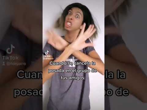 Cuando se cancela la posada en el grupo de tus amigos😱🔥/ Ilde Parra #shorts #funny