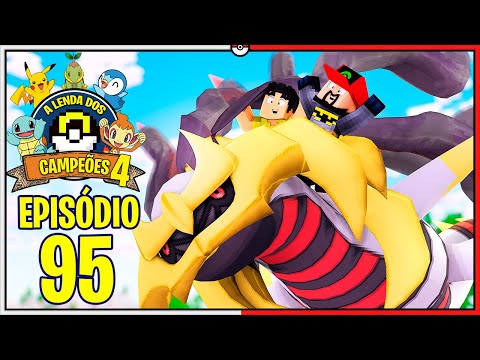 Minecraft A Lenda dos Campeões 4 #95 - GIRATINA vs CAÇADOR DE LENDÁRIOS [Pixelmon]