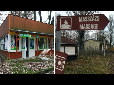 SZELLEM "ÜDÜLŐFALU" a Balatonnál: Zala Kemping - Elhagyatva Magyarországon 205.