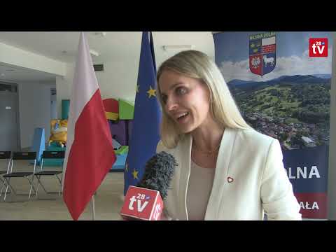 Mszana Dolna. Official opening of the nursery and kindergarten