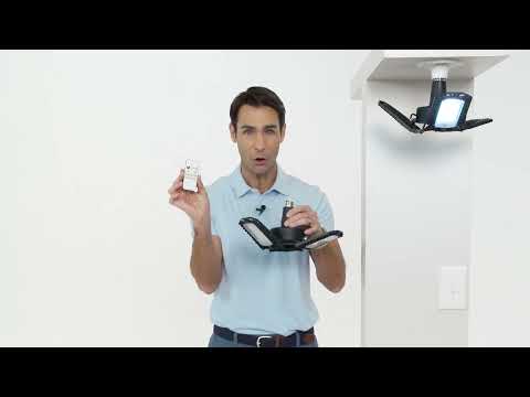 Living Glow UltraBright 360Degree Light wMotion and Battery Backup