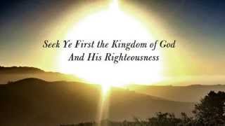 560 Seek Ye First  (Maranatha Singers)