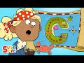 Crazy Cool Adventure On C Island Captain Seasalt And The ABC Pirates Educational Cartoon