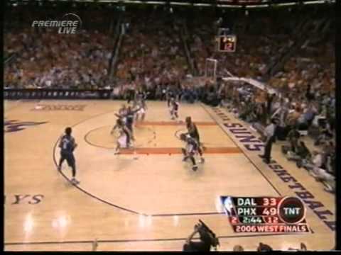 Dirk Nowitzki 24 pts, Josh Howard 20 pts, 15 reb, playoffs 2006, mavs vs suns game 6
