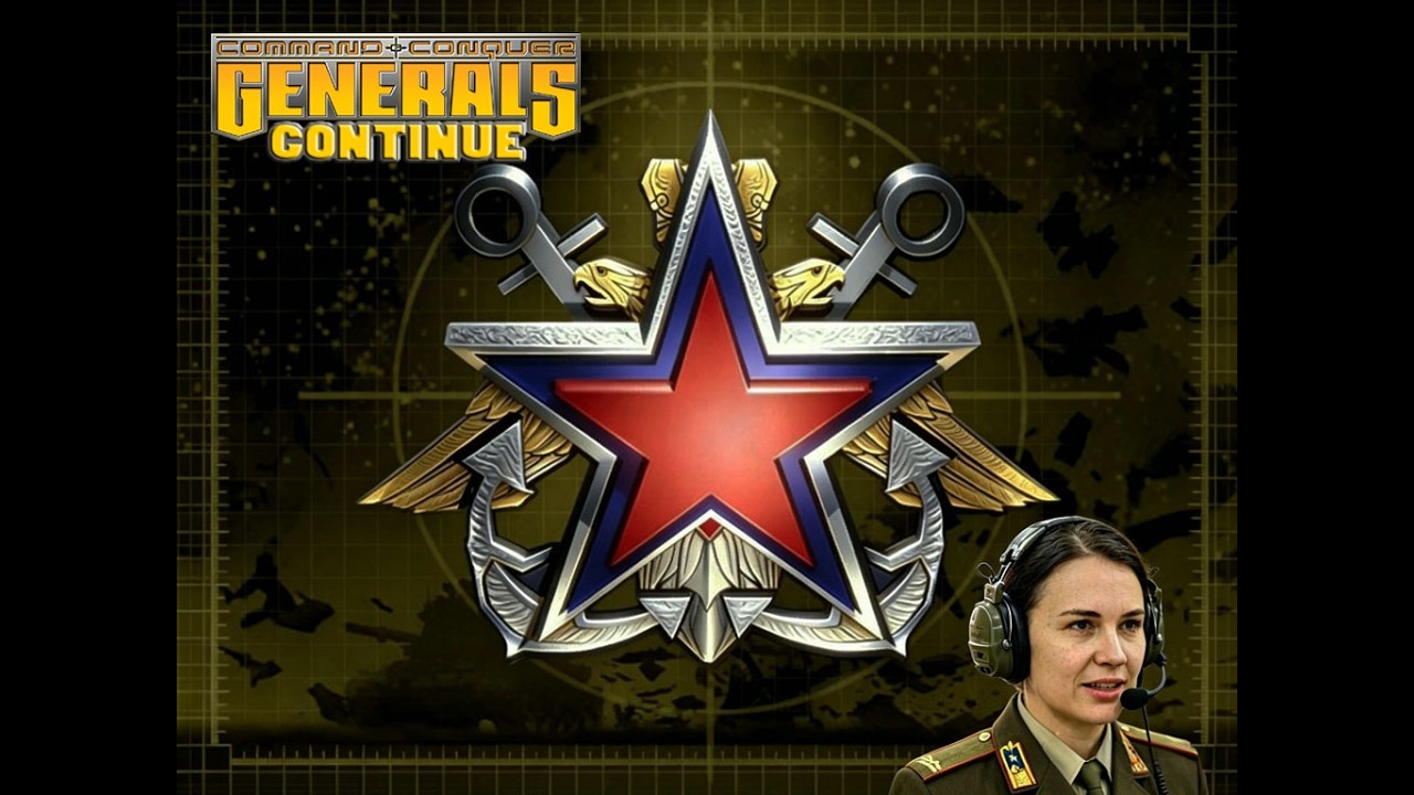 Generals mod Continue New Speech voice for V4.0