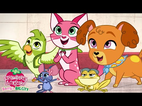 Strawberry Shortcake 🍓 Adventures of Custard! 🍓 Berry in the Big City 🍓 Pet Cartoons for Kids - Kids TV Series, Kingdom Kids Zone - Strawberry Shortcake - WildBrain