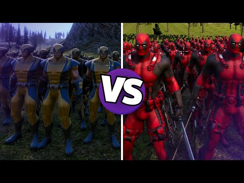 1000 DEADPOOL VS 1000 WOLVERINE