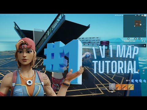 How to build a 1v1 map in Fortnite!!! (Step-by-step tutorial)✅