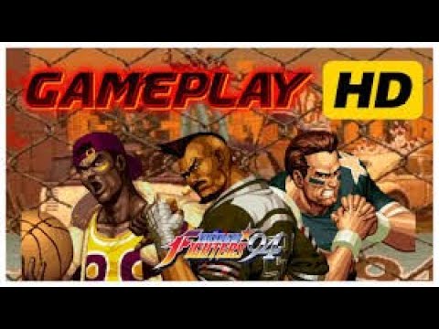 The King of Fighters '94 (1CC Level 8) AMERICAN SPORTS TEAM  Heavy D!, Lucky, Brian Playthrough